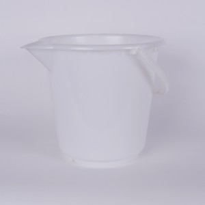 Bucket, plastic, 17 ltr. with litre scale